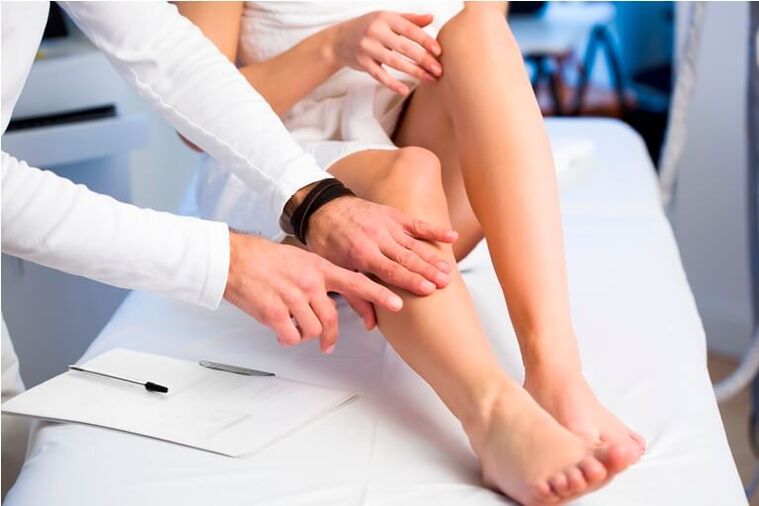 Diagnosis of varicose veins in the legs